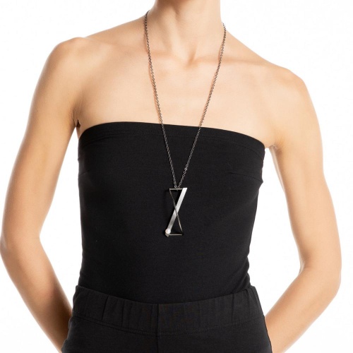 Колье Katerina Vassou, Talent, с жемчугом, KV25.1-403280B серебристый фото 2